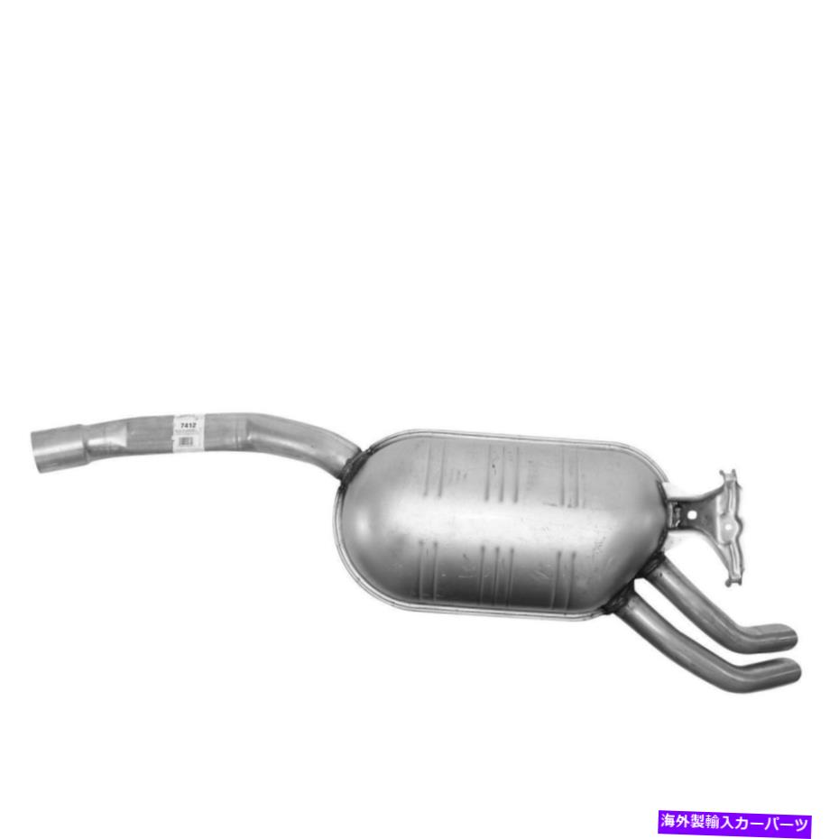 マフラー 7412-AK排気マフラーは1996-1997メルセデスE320に適合します 7412-AK Exhaust Muffler Fits 1996-1997 Mercedes E320【並行輸入品】|Us Custom Parts Shop USDM