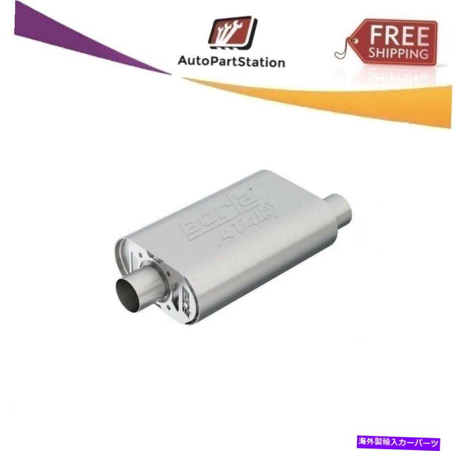 マフラー Borla Atak 400820 Cratemuffler SBC High Output 350/383 Borla ATAK 400820 CrateMuffler SBC High Output 350/ 383【並行輸入品】