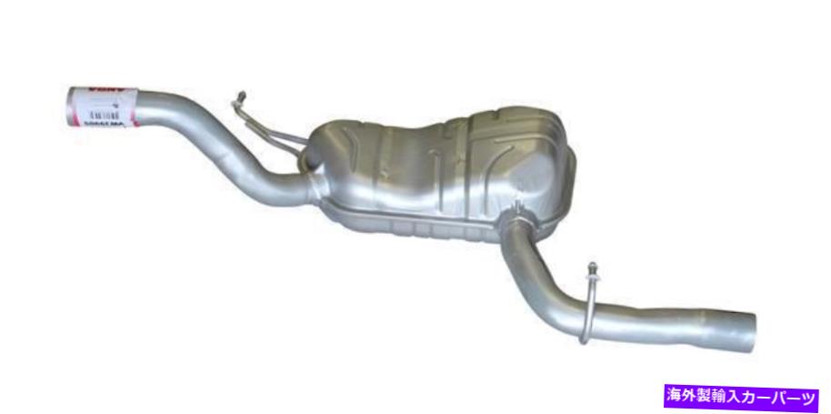 マフラー VW39905-AB排気マフラーフィット2006-2008フォルクスワーゲンパサート3.6L V6ガスDOHC VW39905-AB Exhaust Muffler Fits 2006-2008 Volkswagen Passat 3.6L V6 GAS DOHC【並行輸入品】