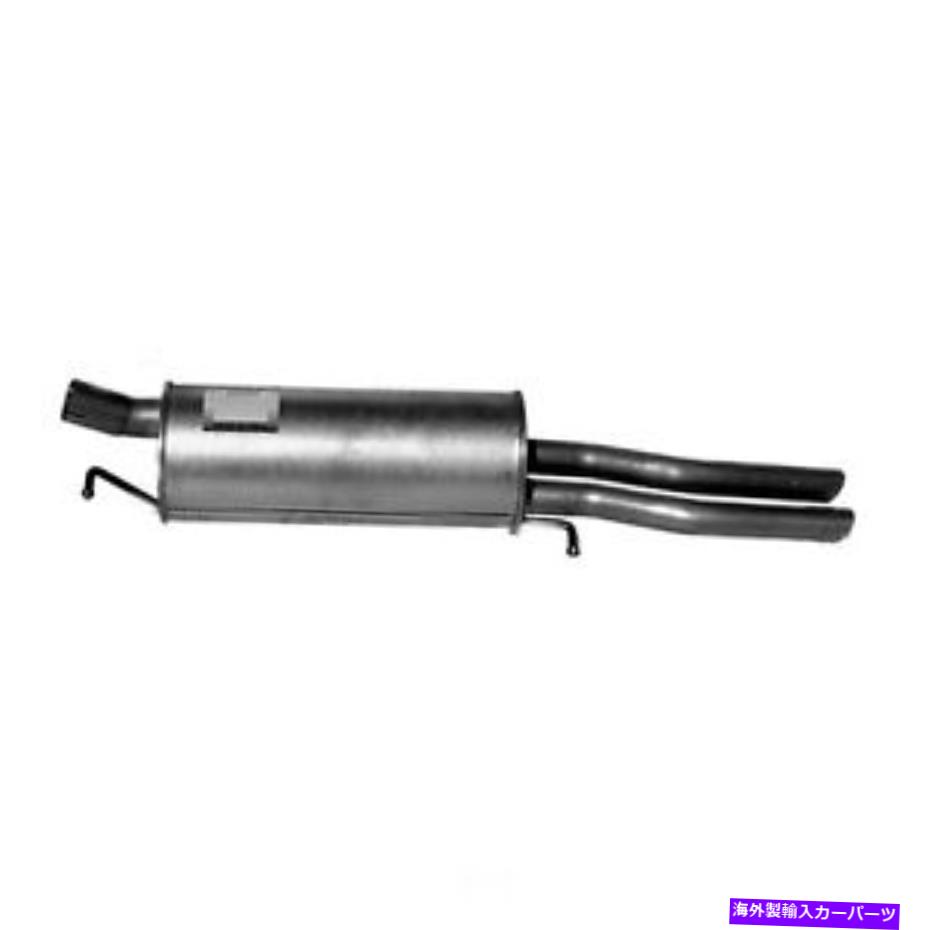 マフラー 排気マフラー-FWDリアANSA AU14507は2000アウディA4に適合します Exhaust Muffler-FWD Rear Ansa AU14507 fits 2000 Audi A4【並行輸入品】