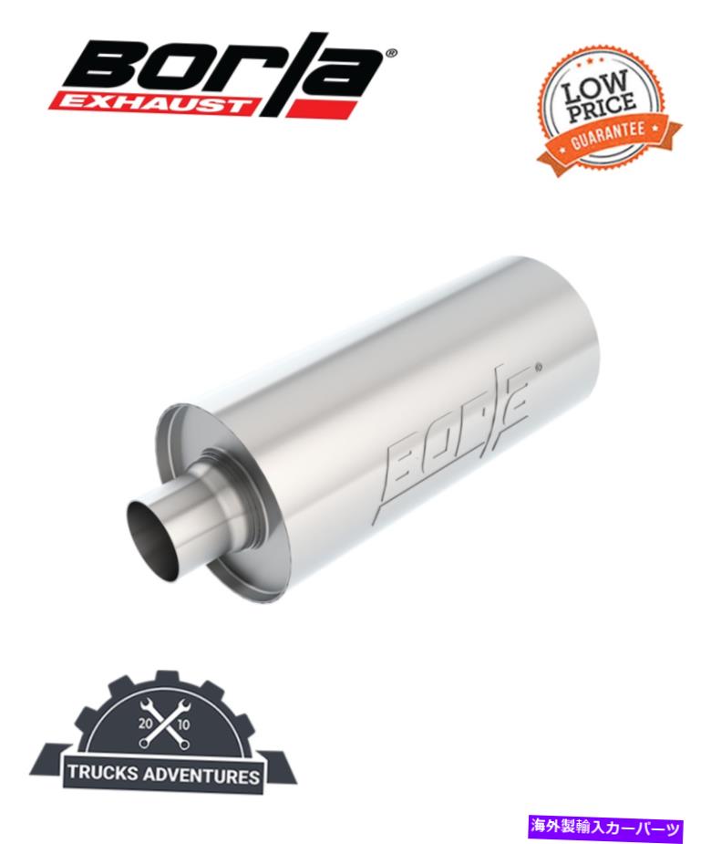 マフラー Borla 400024 XR-1ステンレスマルチコアレーシングマフラー Borla 400024 XR-1 Stainless Multicore Racing Mufflers【並行輸入品】