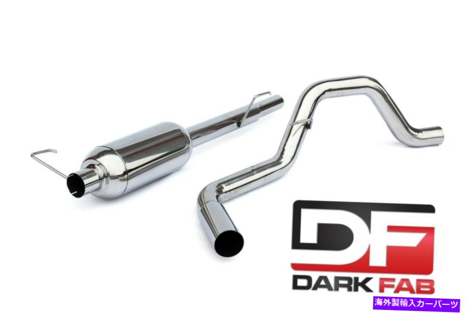 マフラー Darkfab Ford F-150 09-10ステンレススチール3 "キャットバック排気クルーキャブシングル出口 Darkfab Ford F-150 09-10 Stainless Steel 3" Catback Exhaust Crew Cab Single Exit【並行輸入品】|Us Custom Parts Shop USDM