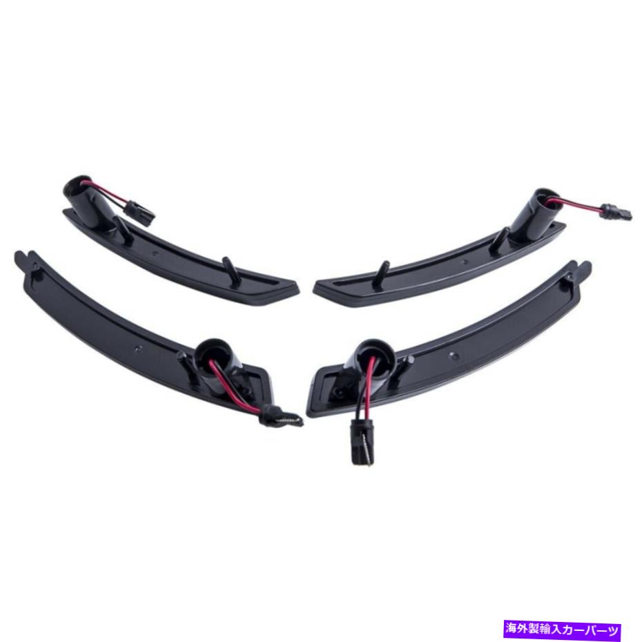 サイドマーカー ミニクーパーの4PC LEDサイドマーカーライトR55 R56 R57 R58 R59 R60 R61 2007-16 4pc LED Side Marker Lights for MINI Cooper R55 R56 R57 R58 R59 R60 R61 2007-16【並行輸入品】