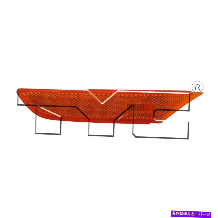サイドマーカー サイドマーカーバンパーリフレクターライト03-06インフィニティG35セダンのためのドライバー Side Marker Bumper Reflector Light Left Driver for 03-06 Infiniti G35 Sedan【並行輸入品】 30,745円