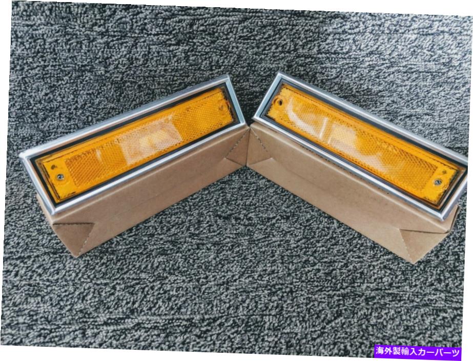 サイドマーカー 81-91郊外81 82 83 84 85 86 87 Chevy GMC PUピックアップトラックサイドマーカーライト 81-91 SUBURBAN 81 82 83 84 85 86 87 CHEVY GMC PU Pickup TRUCK SIDE MARKER LIGHTS【並行輸入品】