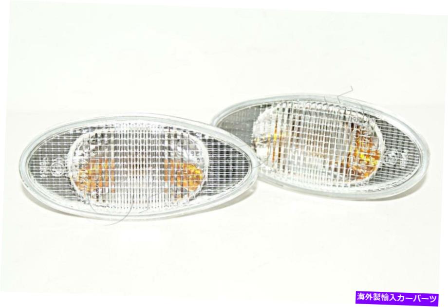 サイドマーカー 三菱ランサー2003-2007サイドマーカーライトペアLH + RH 2004 2005 2006 MITSUBISHI Lancer 2003-2007 Side Marker Lights PAIR LH + RH 2004 2005 2006【並行輸入品】