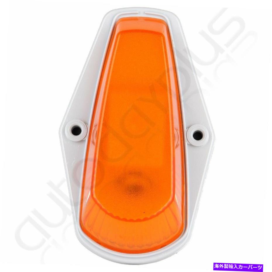 サイドマーカー 5PCSアンバーレンズ12VブルーLEDルーフキャブマーカーライト +トラックトレーラー用の配線 5pcs Amber Lens 12V Blue LED Roof Cab Marker Lights + Wiring for Truck Trailer【並行輸入品】
