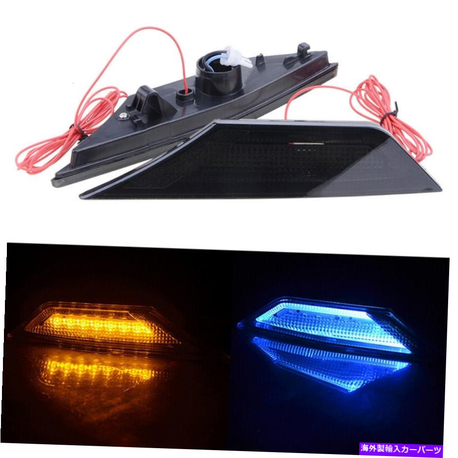 サイドマーカー 16+ホンダシビック第10世代のスモークLEDスイッチバックサイドマーカーターンシグナルライト Smoked LED Switchback Side Marker Turn Signal Light For 16+ Honda Civic 10th Gen【並行輸入品】 30,745円