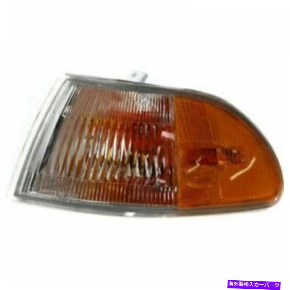 サイドマーカー LH左ドライブサイドマーカーランプライトフィット1992 1995ホンダシビックセダン LH Left Drive side Side Marker Lamp Light fits 1992 1995 Honda Civic Sedan【並行輸入品】