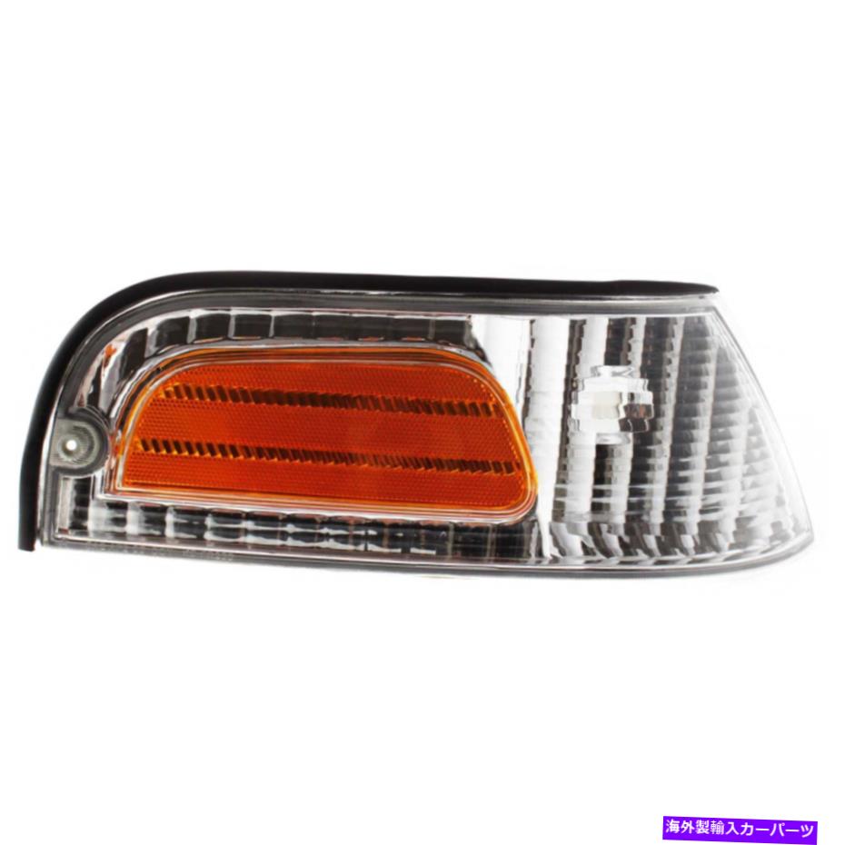 サイドマーカー フォードクラウンビクトリアパーク/サイドマーカーライトアセンブリ1998-2011旅客側 For Ford Crown Victoria Park/Side Marker Light Assembly 1998-2011 Passenger Side【並行輸入品】
