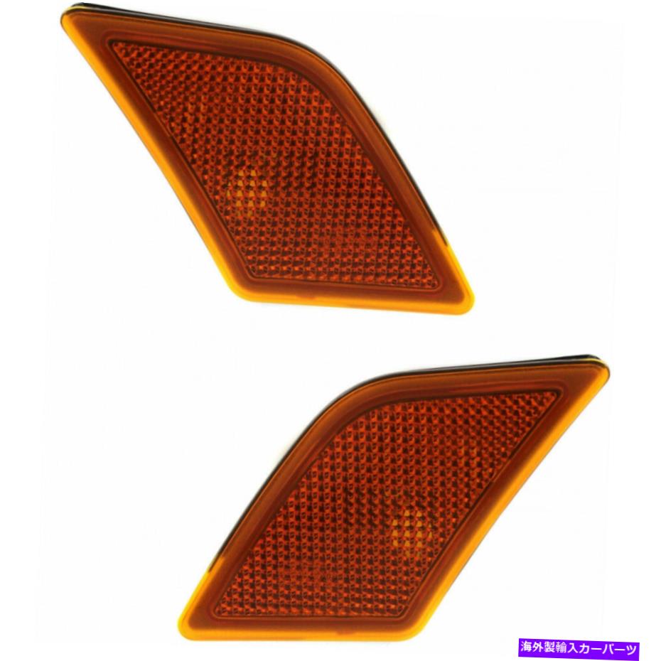 サイドマーカー メルセデスベンツC300/C350/C63 AMGサイドマーカーライト2012-2015ペアLHとRHの場合 For Mercedes-Benz C300/C350/C63 AMG Side Marker Light 2012-2015 Pair LH and RH【並行輸入品】