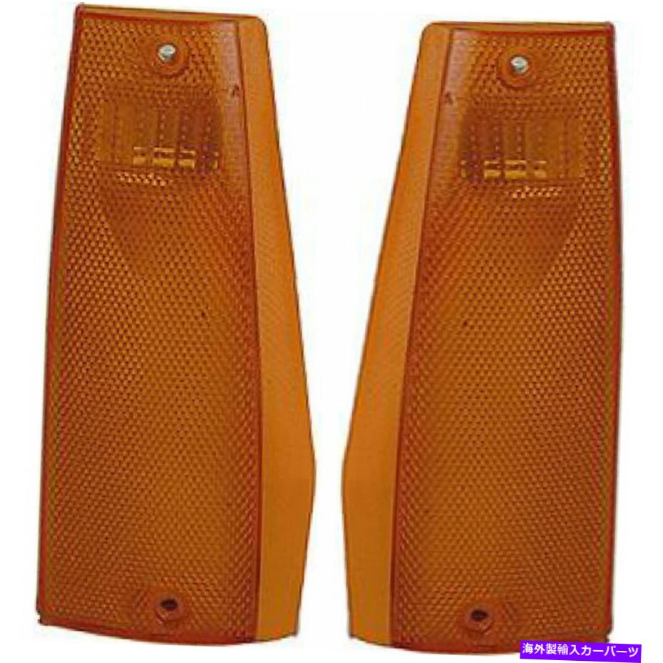 サイドマーカー 1984-1996ジープチェロキーペアサイドマーカーライトドライバーと乗客 Fits 1984-1996 Jeep Cherokee Pair Side Marker Lights Driver and Passenger【並行輸入品】 30,745円