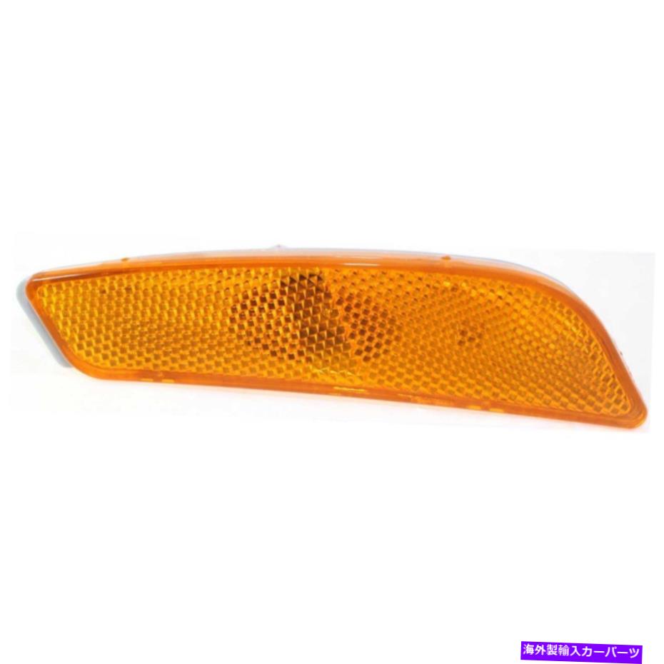 サイドマーカー 2003-2007のサイドマーカーCadillac CTSフロント左Amberと電球 Side Marker For 2003-2007 Cadillac CTS Front Left Amber With Bulb【並行輸入品】