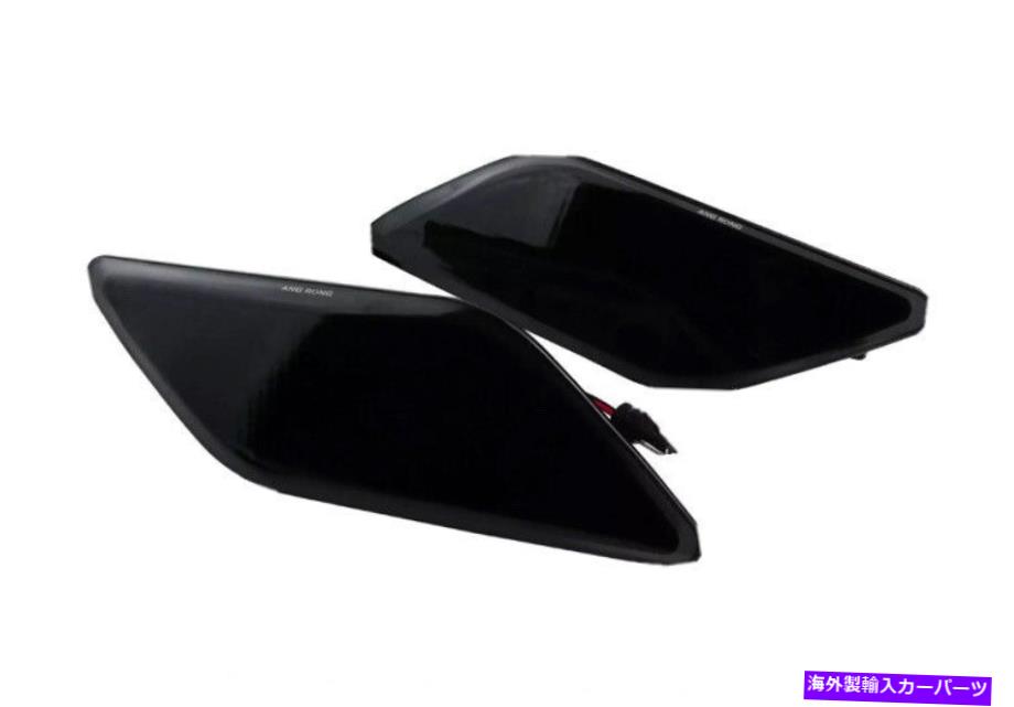 サイドマーカー 12-15のメルセデスベンツW204 C300 C350 C63 AMGスモークLEDサイドマーカーライトランプ For 12-15 Mercedes Benz W204 C300 C350 C63 AMG Smoked LED Side Marker Light Lamp【並行輸入品】