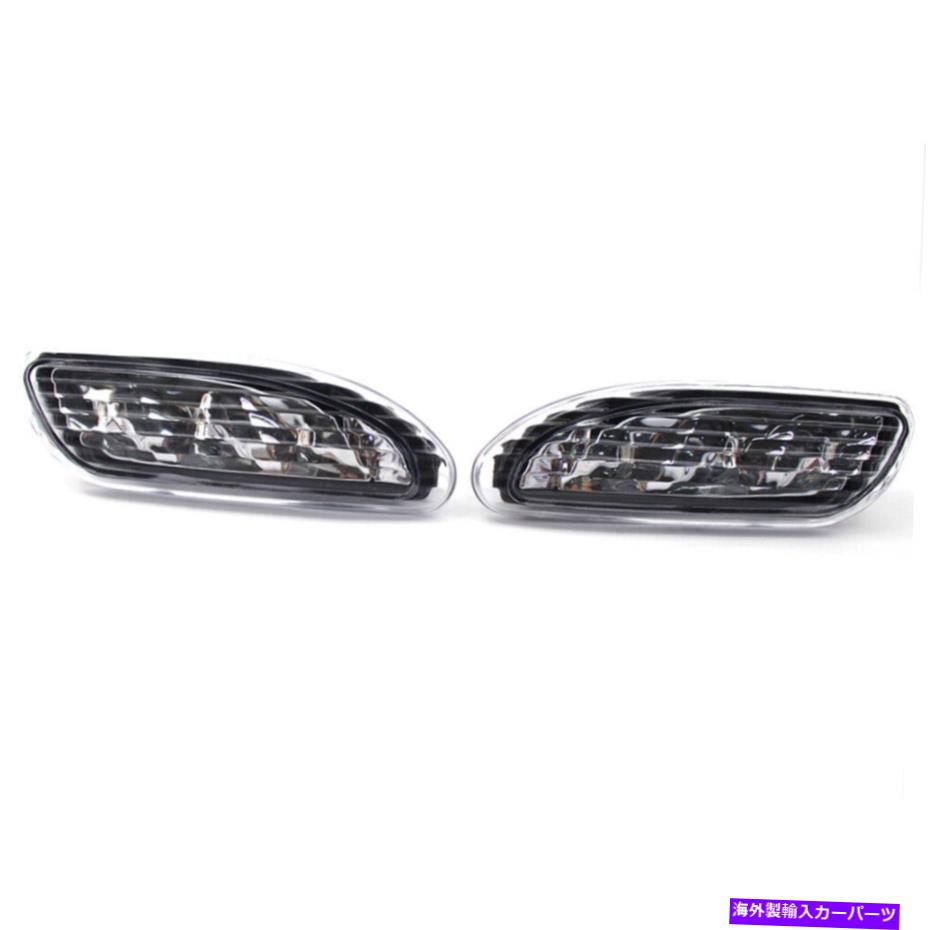 サイドマーカー フロントバーバンパーサイドマーカーLEDライトクリアフィット2001-2007メルセデスW203 Cクラス Front Bar Bumper Side Marker LED Light Clear Fit 2001-2007 Mercedes W203 C Class【並行輸入品】 30,745円