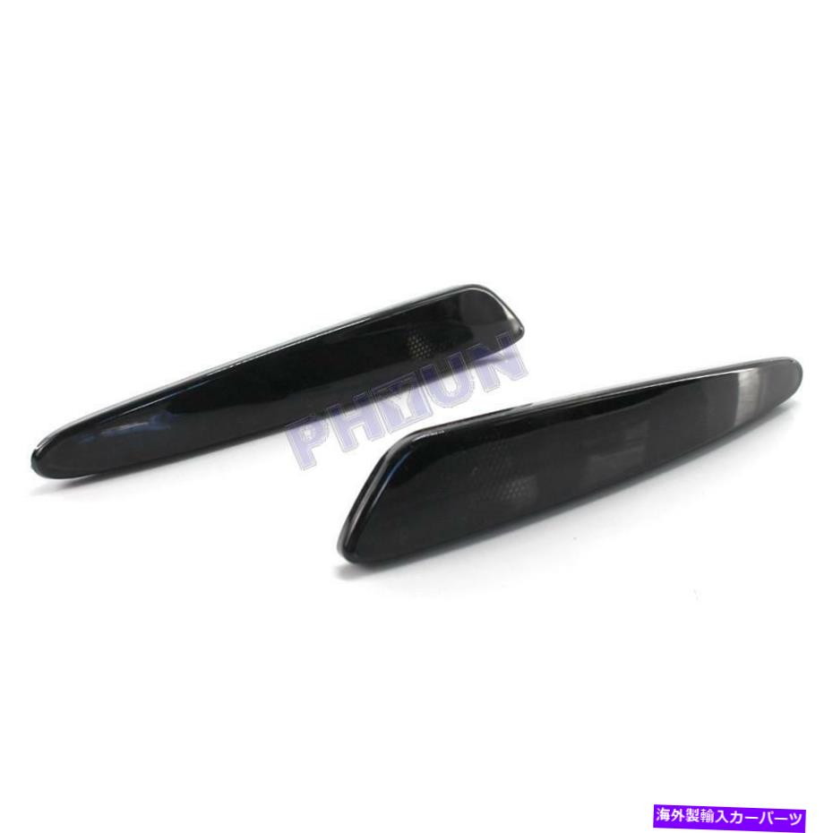 サイドマーカー 2005-2012シボレーコルベットC6フロントバンパーサイドマーカーライトランプ2 PCS For 2005-2012 Chevrolet Corvette C6 Front Bumper Side Marker Lights Lamps 2 PCS【並行輸入品】