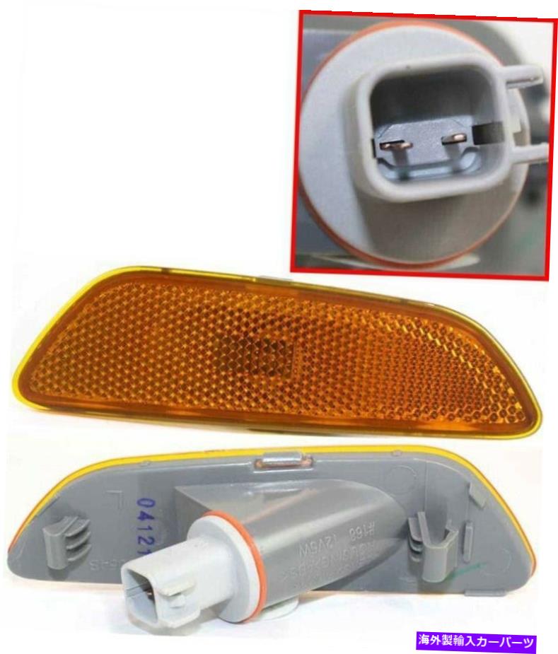 サイドマーカー サイドマーカーコーナーランプパーキングパークライトコーナーライトフロントドライバー左シボレーLH Side Marker Corner Lamp Parking Light Cornerlight Front Driver Left for Chevy LH【並行輸入品】
