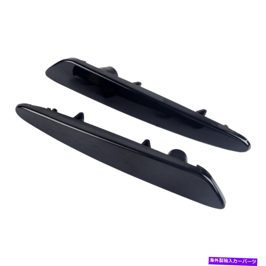 サイドマーカー ペアフロントバンパーサイドマーカーパーキングライトランプシボレーコルベットC6 05-12に適しています Pair Front Bumper Side Marker Parking Light Lamp Fit for Chevy Corvette C6 05-12【並行輸入品】