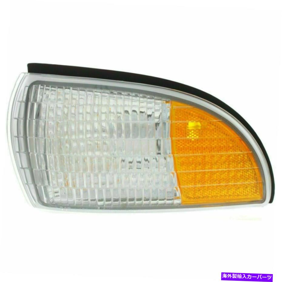 サイドマーカー 新しいフロント左側のマーカーランプフィット1991-96シボレービュイックカプリスロードマスター New Front Left Side Marker Lamp Fits 1991-96 Chevrolet Buick Caprice Roadmaster【並行輸入品】