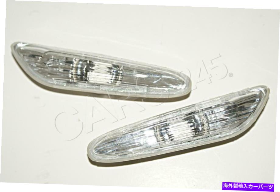 サイドマーカー 2004- BMW 1 3シリーズX1 E90 E91 E92 E93 E87シリーズサイドマーカーライトペア 2004- BMW 1 3 Series X1 E90 E91 E92 E93 E87 Series Side Marker Lights PAIR【並行輸入品】