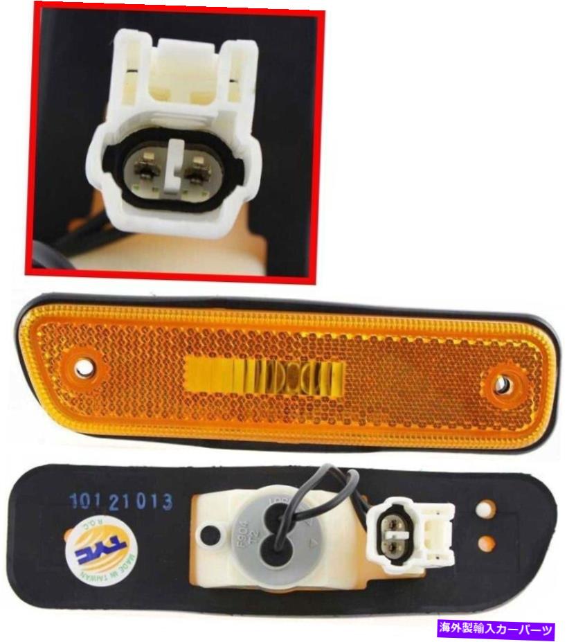 サイドマーカー 新しいサイドマーカーコーナーランプ駐車場ライトコーナーライトフロントパッセンジャー右RH New Side Marker Corner Lamp Parking Light Cornerlight Front Passenger Right RH【並行輸入品】