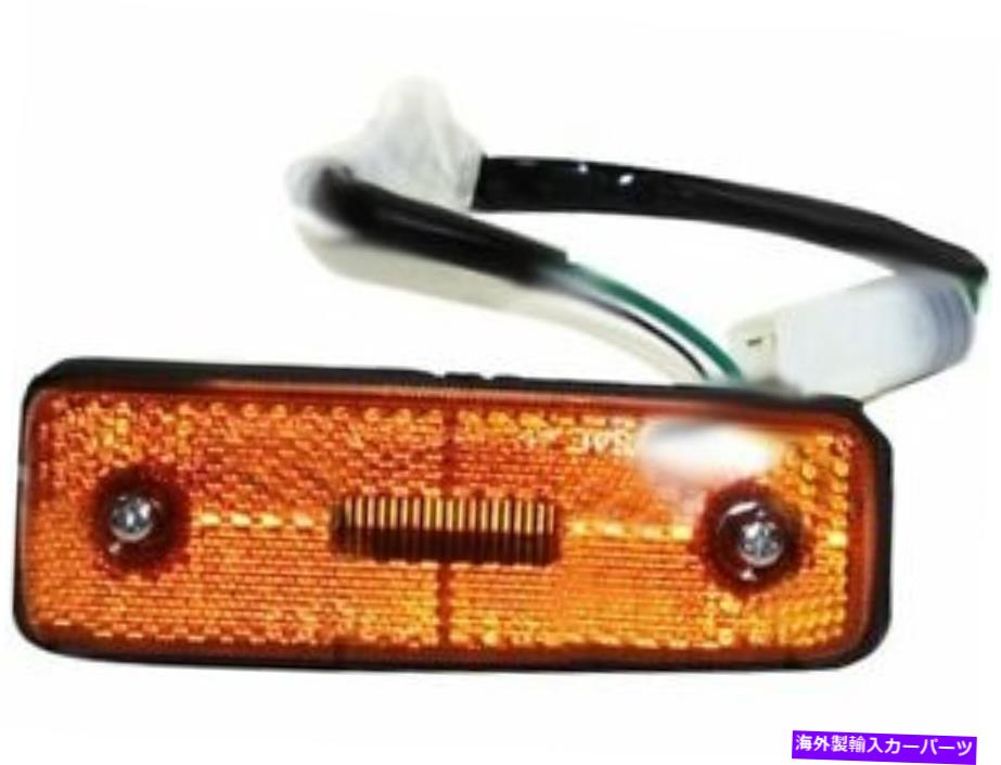 サイドマーカー フロント左サイドマーカーライトアセンブリはランドクルーザー1981-1990 79wrkhに適合します Front Left Side Marker Light Assembly fits Land Cruiser 1981-1990 79WRKH【並行輸入品】