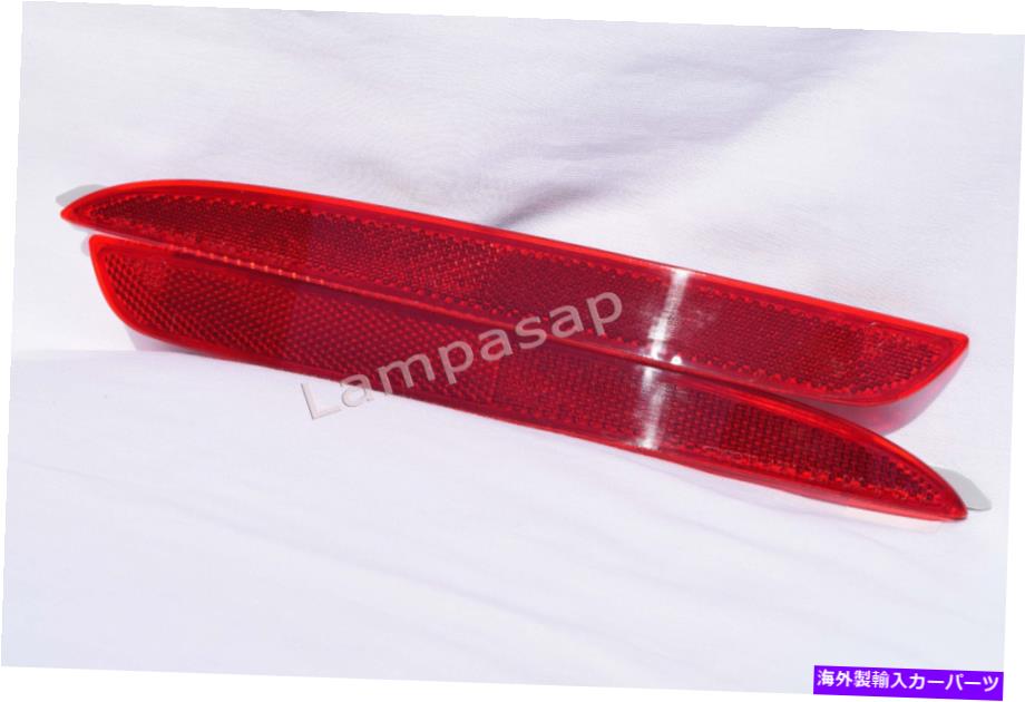 サイドマーカー リアサイドリフレクターマーカーライトランプ1ペアフィット2010-2013 Mz 3セダン Rear Side Reflector Marker Light Lamps One Pair Fit 2010-2013 Mz 3 Sedan【並行輸入品】
