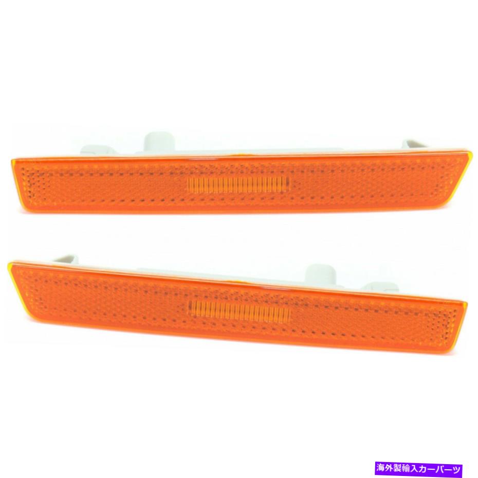 サイドマーカー ダッジチャレンジャーサイドマーカーライト2015-2020 LH＆RHペアフロント68195789AB For Dodge Challenger Side Marker Light 2015-2020 LH & RH Pair Front 68195789AB【並行輸入品】