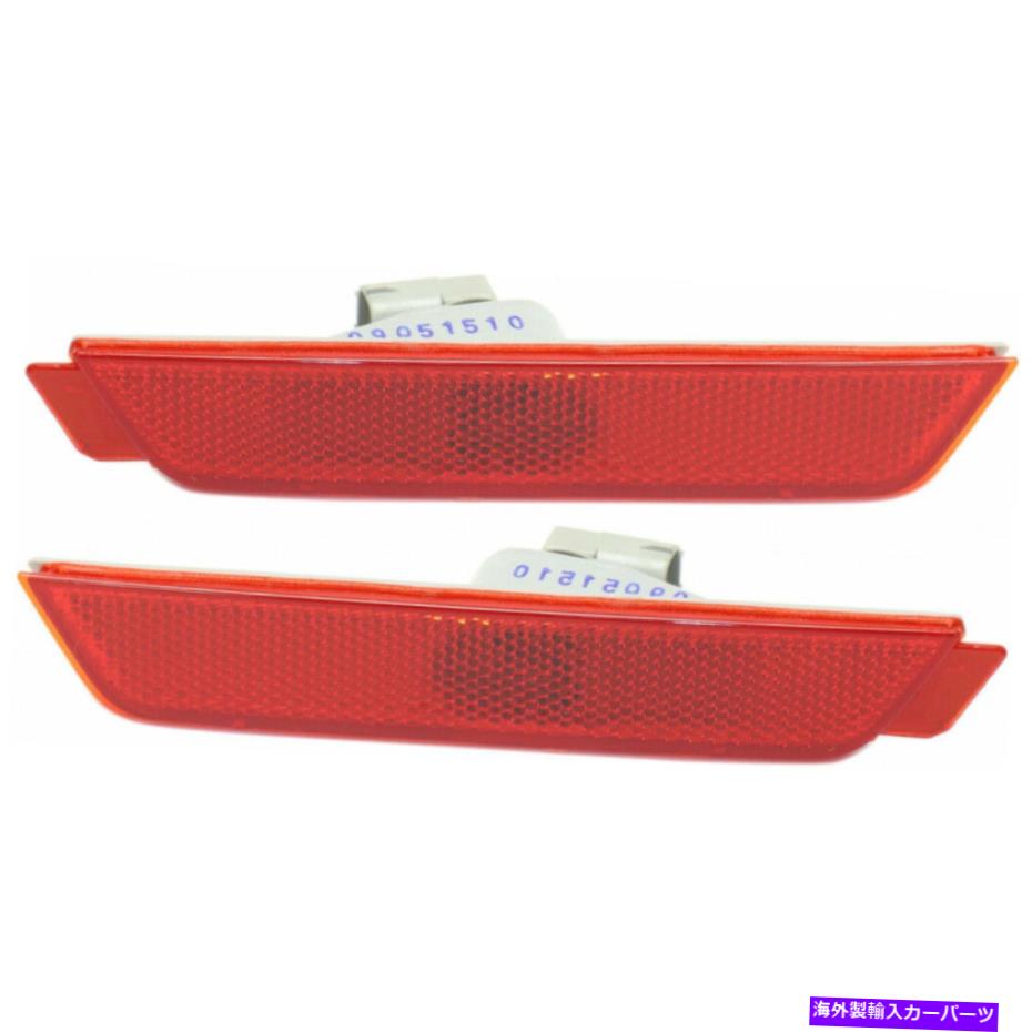 サイドマーカー シボレーカマロサイドマーカーライト2010-2015 LH＆RHペアリアクーペGM2860112 For Chevy Camaro Side Marker Light 2010-2015 LH & RH Pair Rear Coupe GM2860112【並行輸入品】