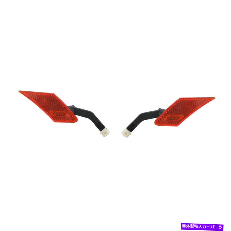 サイドマーカー サイドマーカーライトの新しいペアフィットフィットFR-S 2013-15 2016 SU003-02540 SC2554100 NEW PAIR OF SIDE MARKER LIGHT FITS SCION FR-S 2013-15 2016 SU003-02540 SC2554100【並行輸入品】