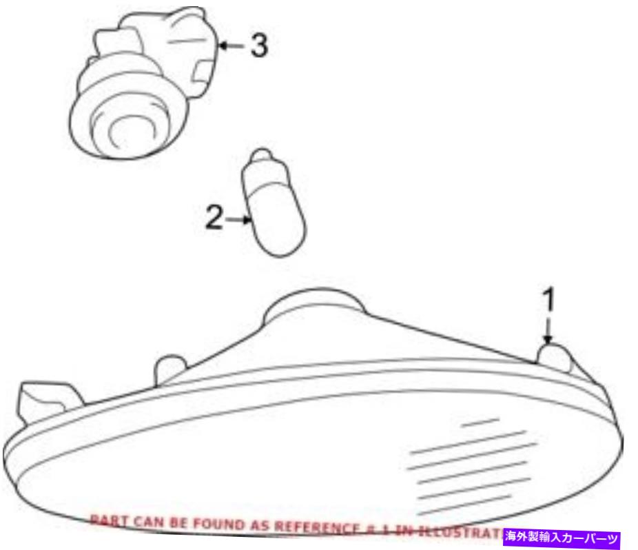 サイドマーカー Lexus 8173124030の本物のOEMサイドマーカーライト Genuine OEM Side Marker Light for Lexus 8173124030【並行輸入品】