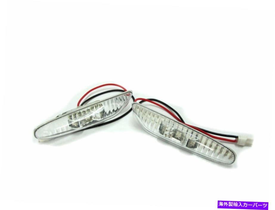 サイドマーカー X1 E84 MK1 2009-2011 FACELIFT PRE FECELIFT SUV 5D LEDサイドマーカーライトChrome for BMW X1 E84 MK1 2009-2011 Pre-Facelift SUV 5D LED Side Marker Light Chrome for BMW【並行輸入品】