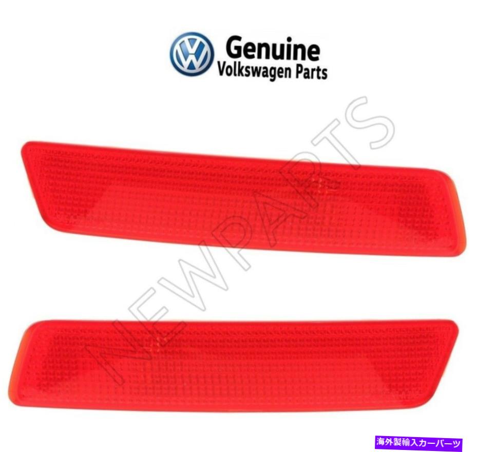 サイドマーカー VWビートル用06-10リアサイドマーカーライトのペアセットレンズランプOEM本物 For VW Beetle 06-10 Pair Set of Rear Side Marker Lights Lens Lamps OEM Genuine【並行輸入品】