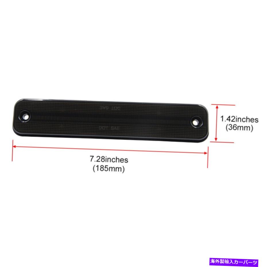 サイドマーカー4xスモークフロント&リアアンバーレッドLEDサイドマーカーライトのハマーH22003-20094xSmokedFrontRearAmberRedLEDSideMarkerLightsForHummerH22003-2009