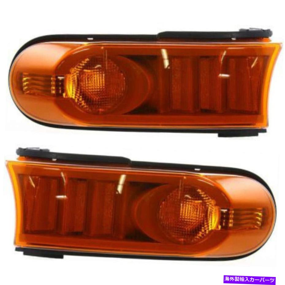 サイドマーカー フィット2007-2011トヨタFJクルーザーパーク/信号/サイドマーカーライトペアサイド Fits 2007-2011 TOYOTA FJ CRUISER Park/Signal/Side Marker Light Pair Side【並行輸入品】