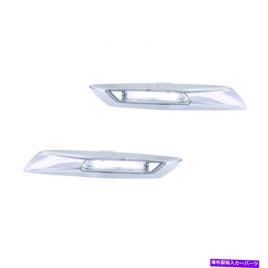 サイドマーカー BMW 550I GT XDRIVE 2010-2017マーカーライトドライバーと助手席側|ペア For BMW 550i GT xDrive 2010-2017 Marker Light Driver and Passenger Side | Pair【並行輸入品】