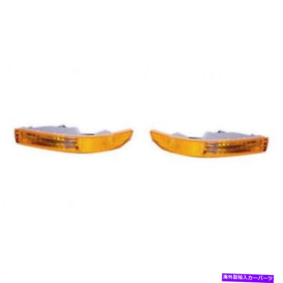 サイドマーカー ACURA CL S/SIDEマーカーライト1997-1999ペアRHとLH AC2530109 + AC2531109 Fits Acura CL S/Side Marker Light 1997-1999 Pair RH and LH AC2530109 + AC2531109【並行輸入品】