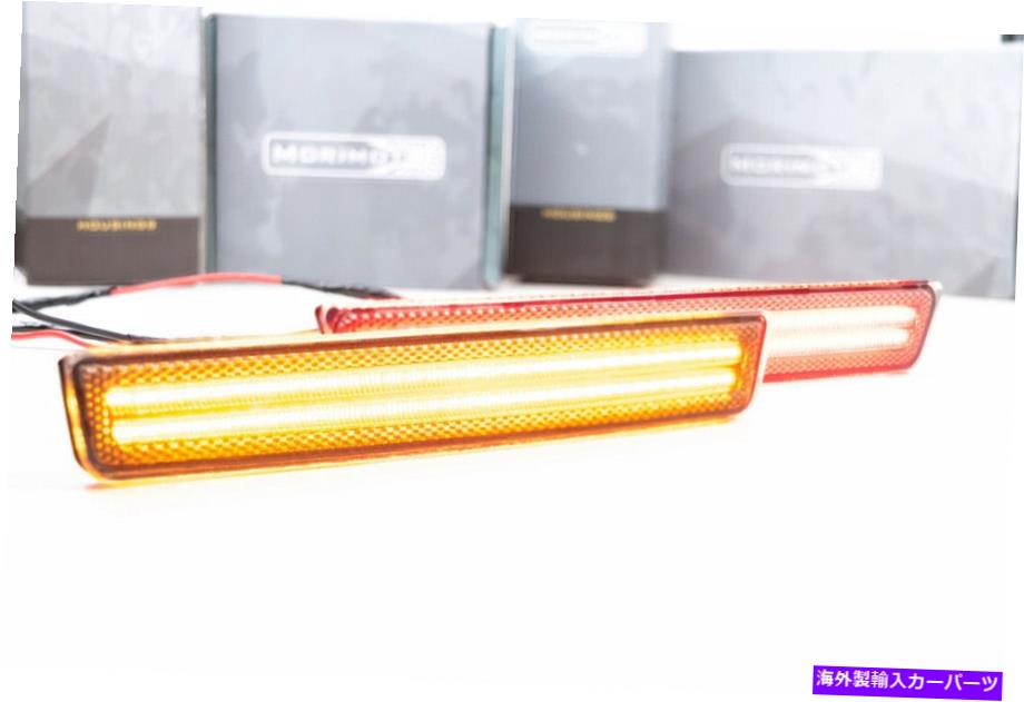 サイドマーカー Dodge Challenger 2008-2014フロントとリア用の森本XB LEDサイドマーカーキット Morimoto XB LED Side Markers Kit for Dodge Challenger 2008-2014 FRONT and REAR【並行輸入品】