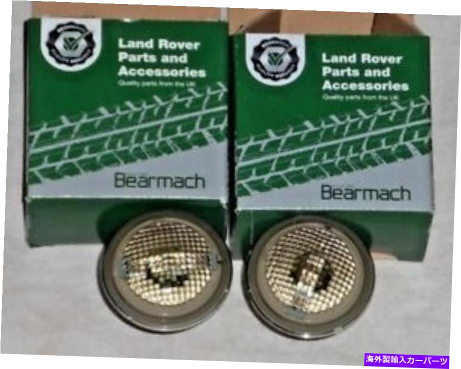 サイドマーカー レンジローバーL322 2003-2012のLEDスモーク/着色サイドマーカーライト LED Smoked/Tinted Side Marker Lights For Range Rover L322 2003-2012 Brand New【並行輸入品】
