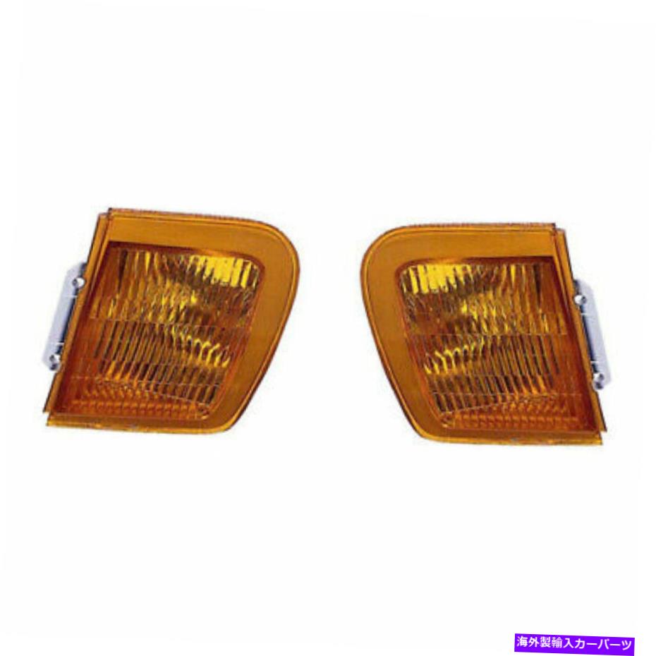 サイドマーカー FO2550126 + FO2551126のための水銀セーブルサイドマーカー1986 1987 1988ペア Fits Mercury Sable Side Marker 1986 1987 1988 Pair For FO2550126 + FO2551126【並行輸入品】