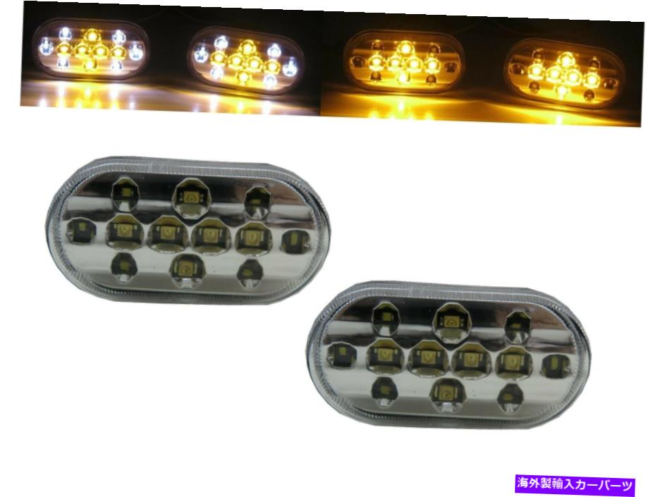 サイドマーカー Grand Vitara FT/GT MK2 98-05 2D/3D/5DデュアルLEDサイドマーカーライトCHスズキ Grand Vitara FT/GT MK2 98-05 2D/3D/5D Dual LED Side Marker Light CH for SUZUKI【並行輸入品】