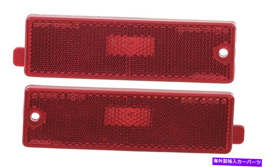 サイドマーカー OERリアサイドレッドマーカーランプレンズセット1993-2002シボレーカマロモデル OER Rear Side Red Marker Lamp Lens Set 1993-2002 Chevy Camaro Models【並行輸入品】