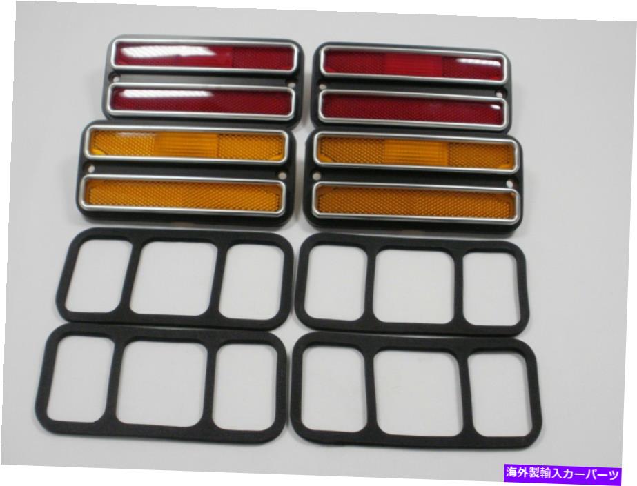 サイドマーカー サイドマーカーライトセット1970-72シボレーGMCピックアップサブ69-72ブレザージミー71-84バン Side Marker Light Set 1970-72 CHEVY GMC Pickup SUB 69-72 BLAZER Jimmy 71-84 VAN【並行輸入品】