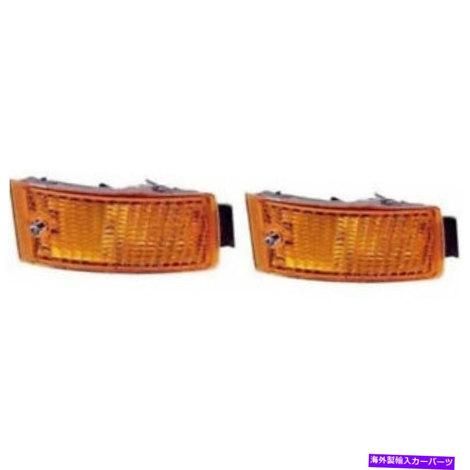 サイドマーカー FORDプローブパーキングサイドマーカーライト1990 1991 1992ペアLHとRHサイドGT Fits Ford Probe Parking Side Marker Light 1990 1991 1992 Pair LH and RH Side GT【並行輸入品】