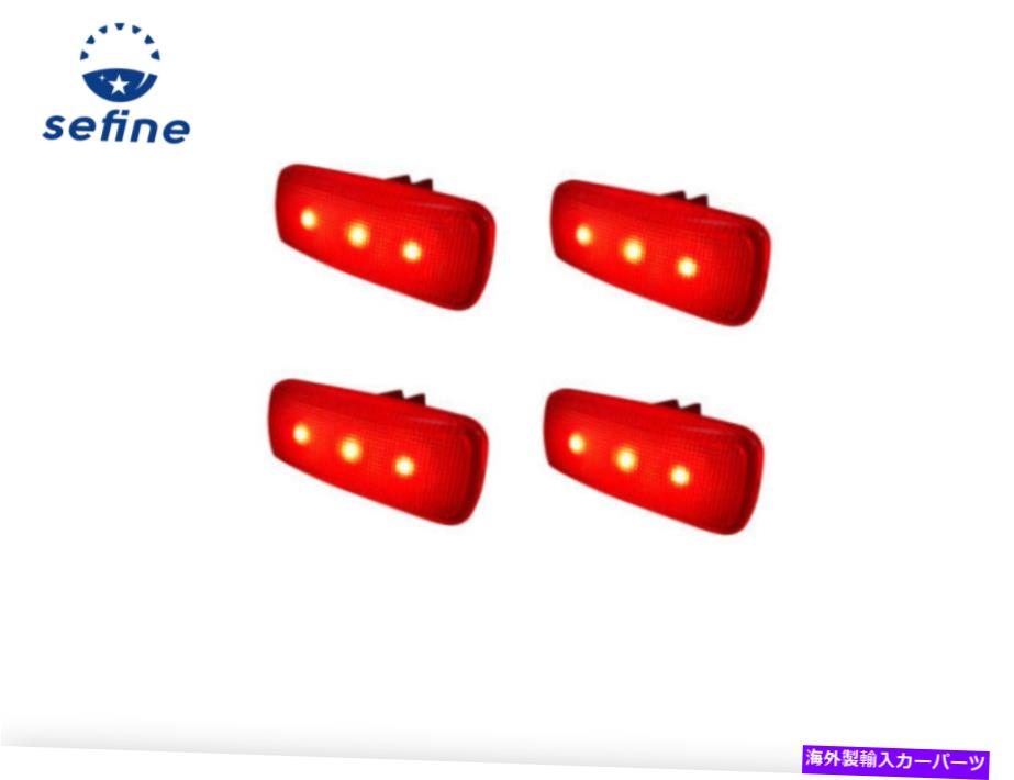 サイドマーカー Recon 264137Cl 10-17 Dodge RamのChrome LEDサイドマーカーライト Recon 264137CL Chrome LED Side Marker Lights for 10-17 Dodge RAM【並行輸入品】