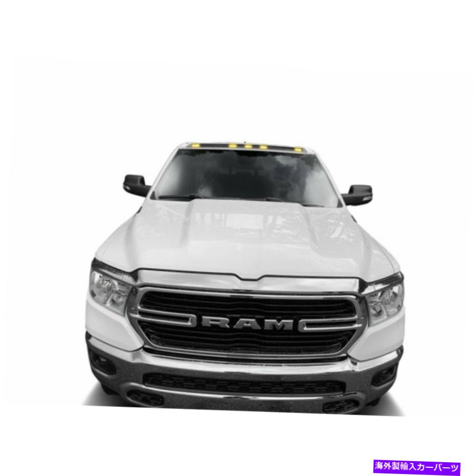 サイドマーカー RAM 1500 2019-2021 AEROCABマーカーライトW/ Sunroof -BlackのAVS AVS For Ram 1500 2019-2021 Aerocab Marker Light w/ Sunroof - Black【並行輸入品】