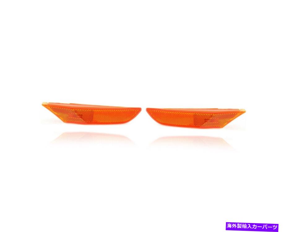 サイドマーカー 03-07 G35クーペクーペフロントアンバーセット26180AL520 26185AM800 CAPAのサイドマーカーライト Side Marker Light for 03-07 G35 Coupe Front Amber Set 26180AL520 26185AM800 CAPA【並行輸入品】