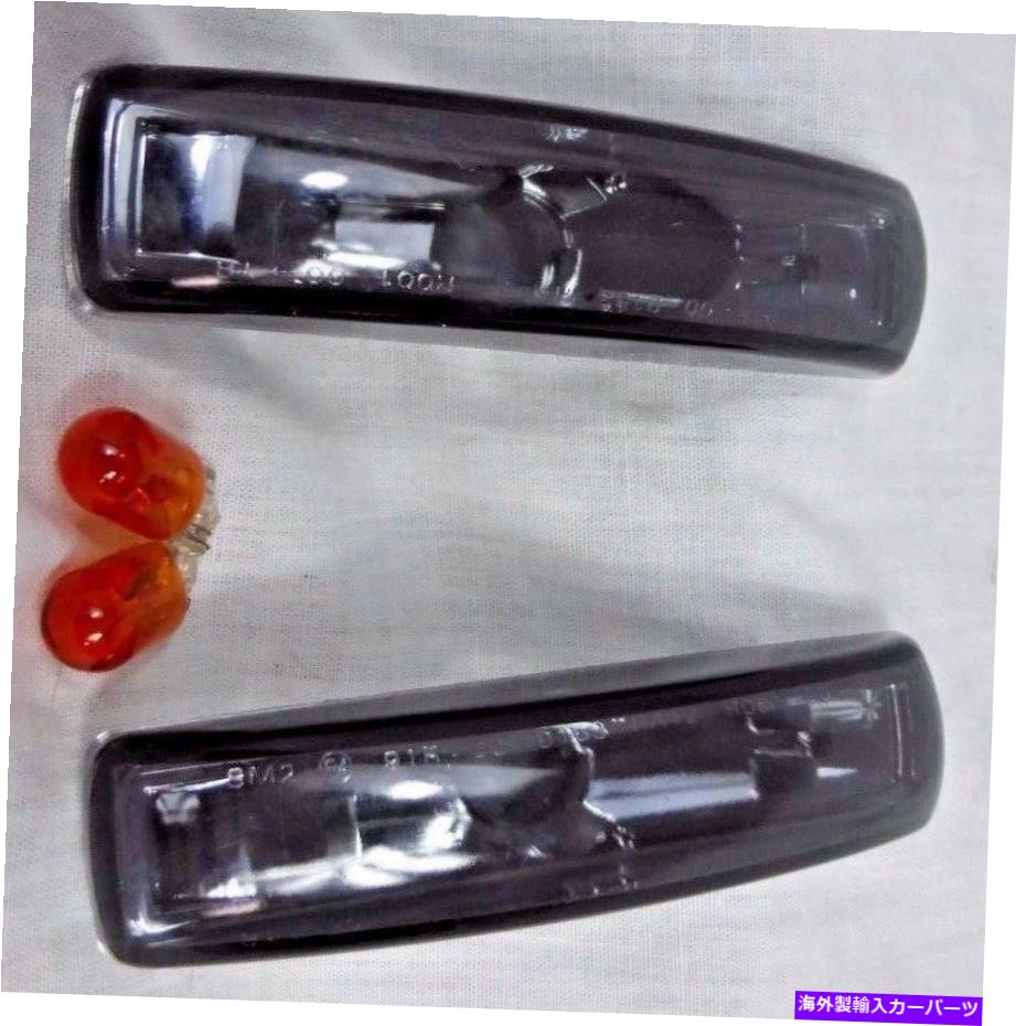 サイドマーカー Range Rover Sport 2006-2013 LR3 LR4 LR2ティントスモーククリスタルサイドマーカーペア Range Rover Sport 2006-2013 LR3 LR4 LR2 Tinted Smoked Crystal Side Marker Pair【並行輸入品】