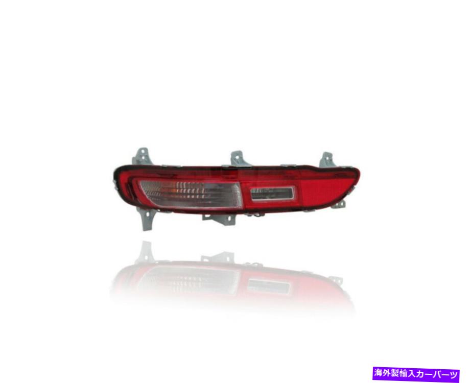 サイドマーカー 17-19 Kia Sportageリアバンパーカバーのサイドマーカーライト左92405D9200 Side Marker Light for 17-19 Kia Sportage Rear Rear Bumper Cover Left 92405D9200【並行輸入品】