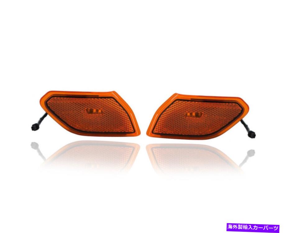 サイドマーカー 18-21ラングラーJL 20-21グラディエーター68302120AB 68302119ABのサイドマーカーライト Side Marker Light for 18-21 Wrangler JL 20-21 Gladiator 68302120AB 68302119AB【並行輸入品】